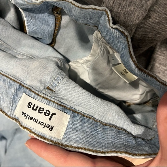 Reformation High and Skinny Jeans in Amalfi - Picture 10 of 11